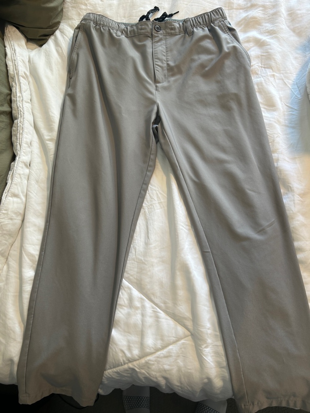 Chubbies Gray Straight-Leg Drawstring Pants